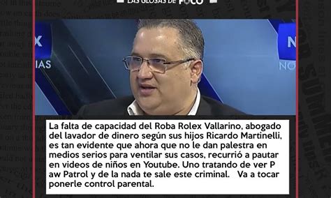 alfredo vallarino roba rolex